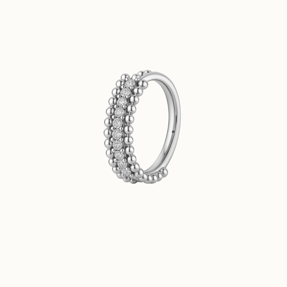 Le Stella - piercing en titane G23- anneau clicker
