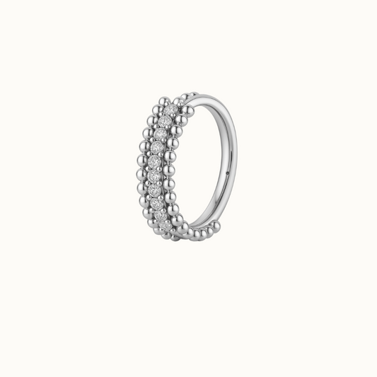 Le Stella - piercing en titane G23- anneau clicker